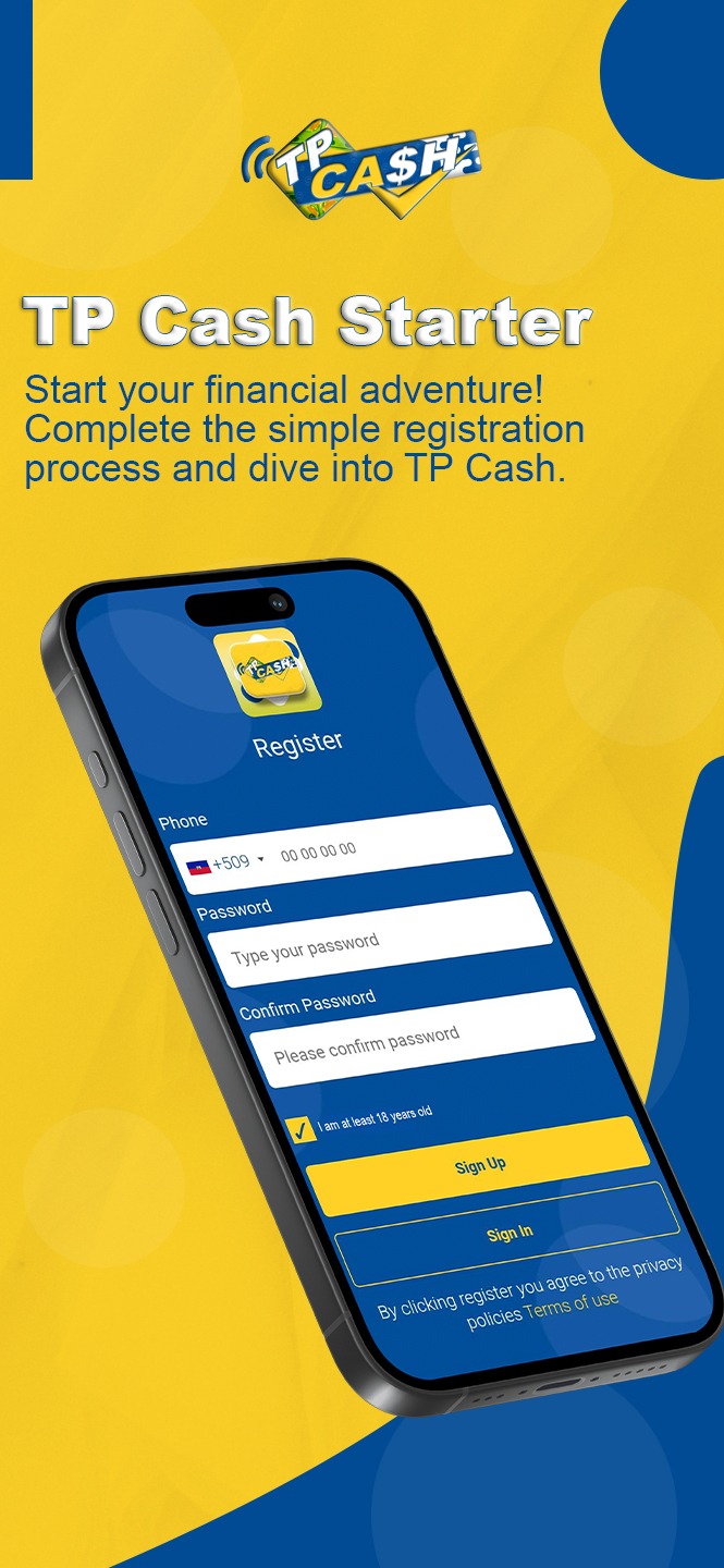 TP Cash Starter - Registro simple y rápido