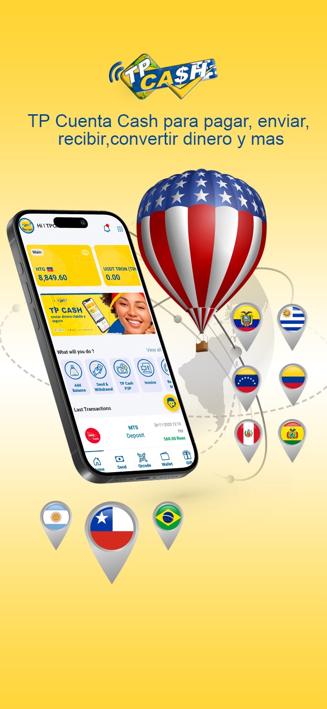 TP Cash - Transferencias internacionales